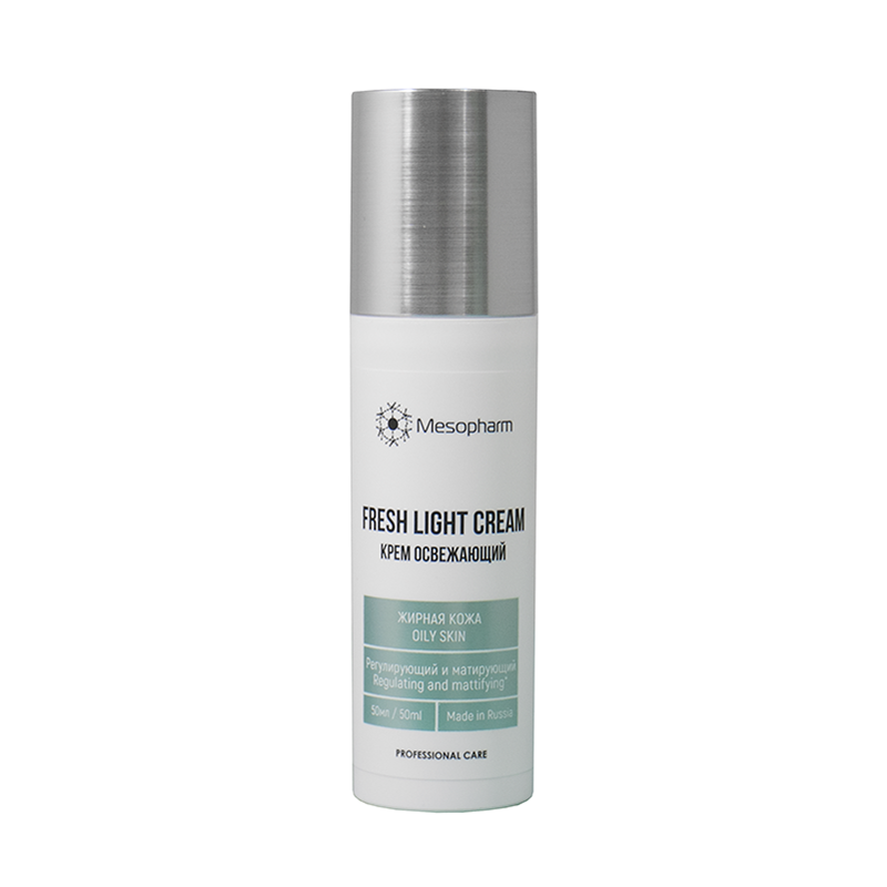 MESOPHARM PROFESSIONAL Крем освежающий с матирующим эффектом для жирной кожи лица / FRESH LIGHT CREAM 50 мл, фото 1