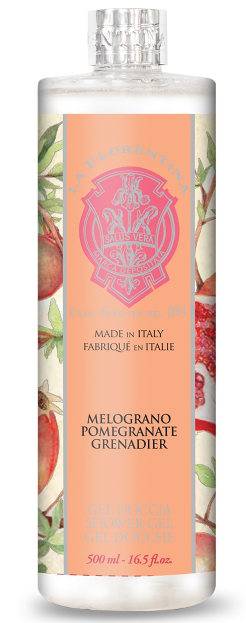 LA FLORENTINA Пена для ванны Гранат / Pomegranate 500 мл, фото 1