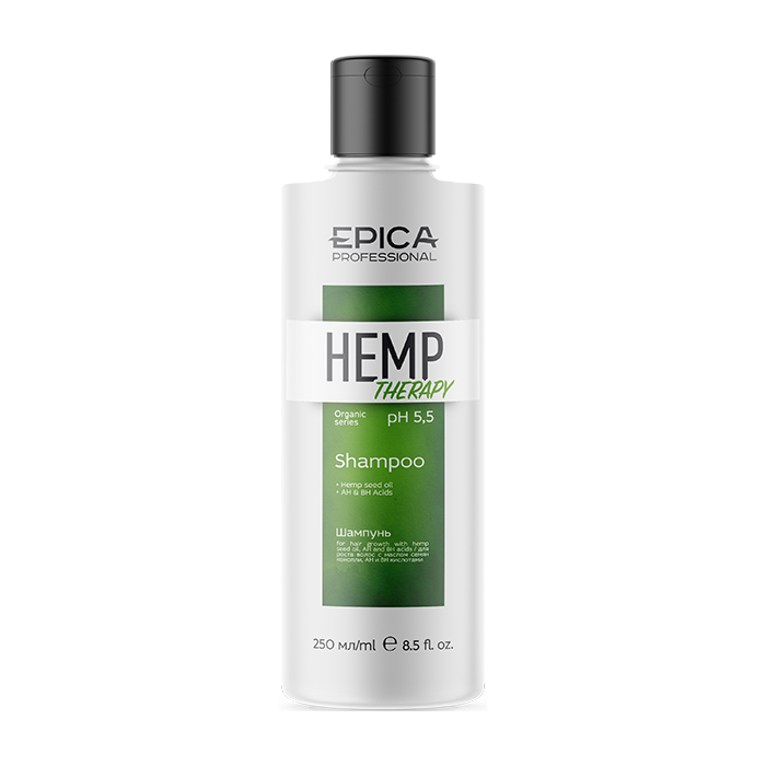 EPICA PROFESSIONAL Шампунь для роста волос / Hemp therapy Organic 250 мл, фото 1