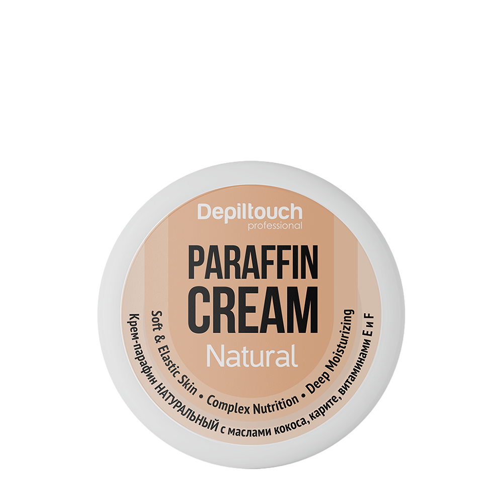 DEPILTOUCH PROFESSIONAL Крем-парафин натуральный с маслами кокоса, карите, витаминами Е и F / Depiltouch MINI 75 мл, фото 1