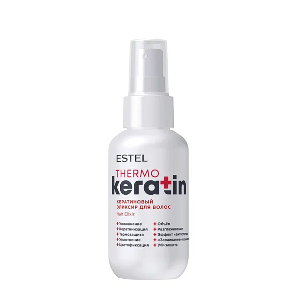 ESTEL PROFESSIONAL Эликсир кератиновый для волос / THERMOKERATIN 100 мл, фото 1