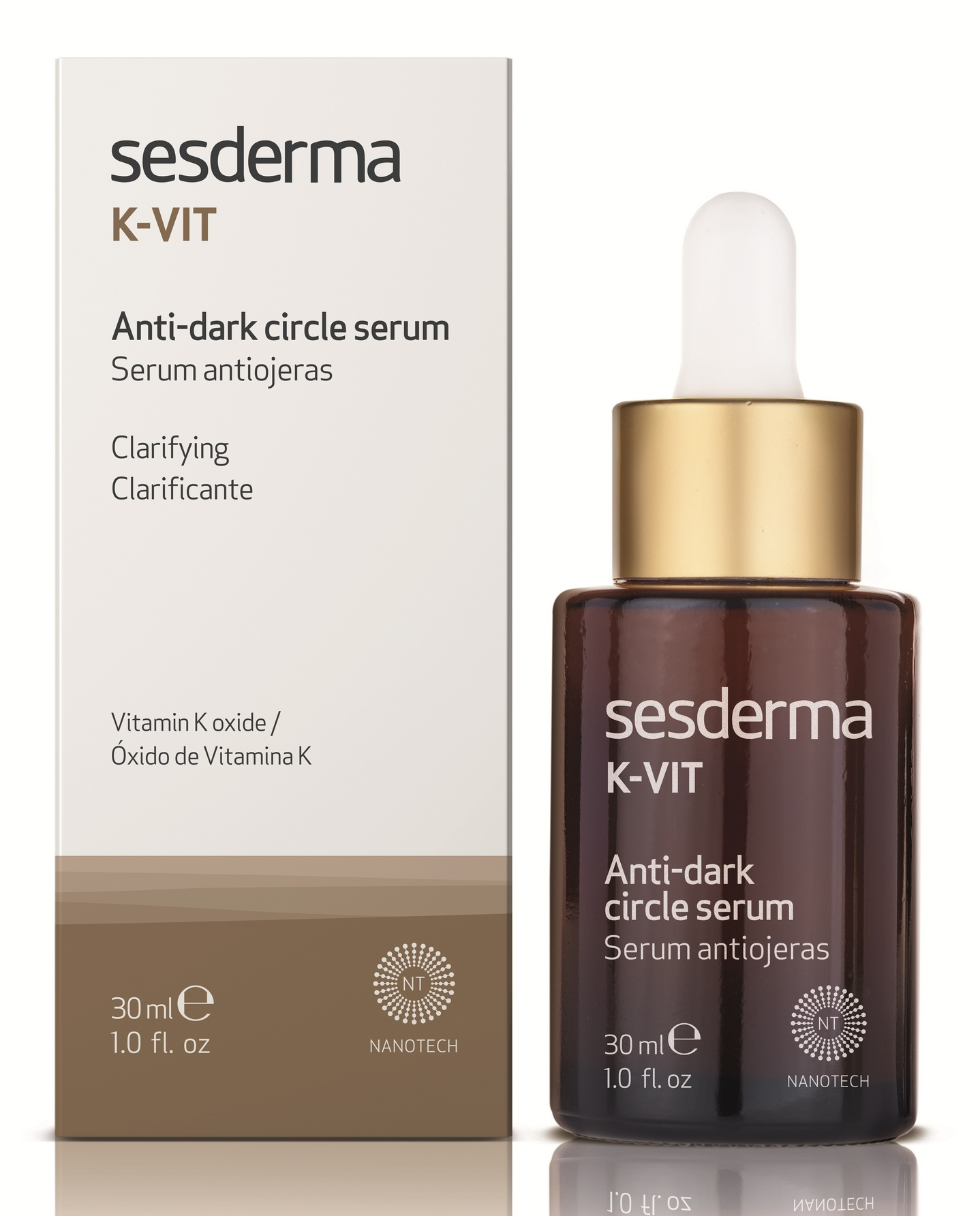 SESDERMA Сыворотка против темных кругов вокруг глаз / К-VIT 30 мл, фото 2