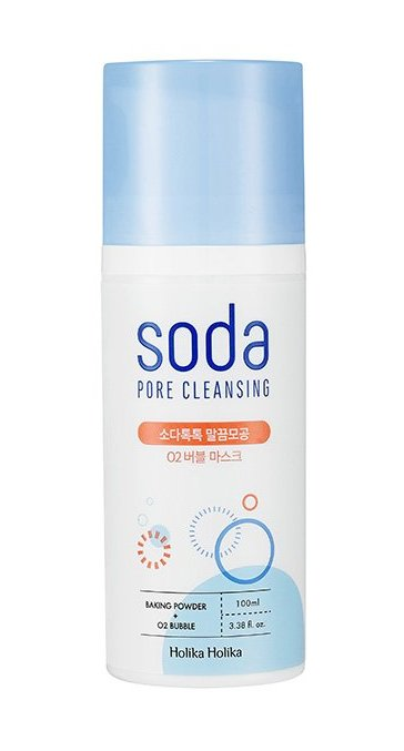 HOLIKA HOLIKA Маска кислородная для лица Сода Ток Ток Клин Пор О2 / Soda Tok Tok Clean Pore Deep O2 Bubble Mask 100 мл, фото 1