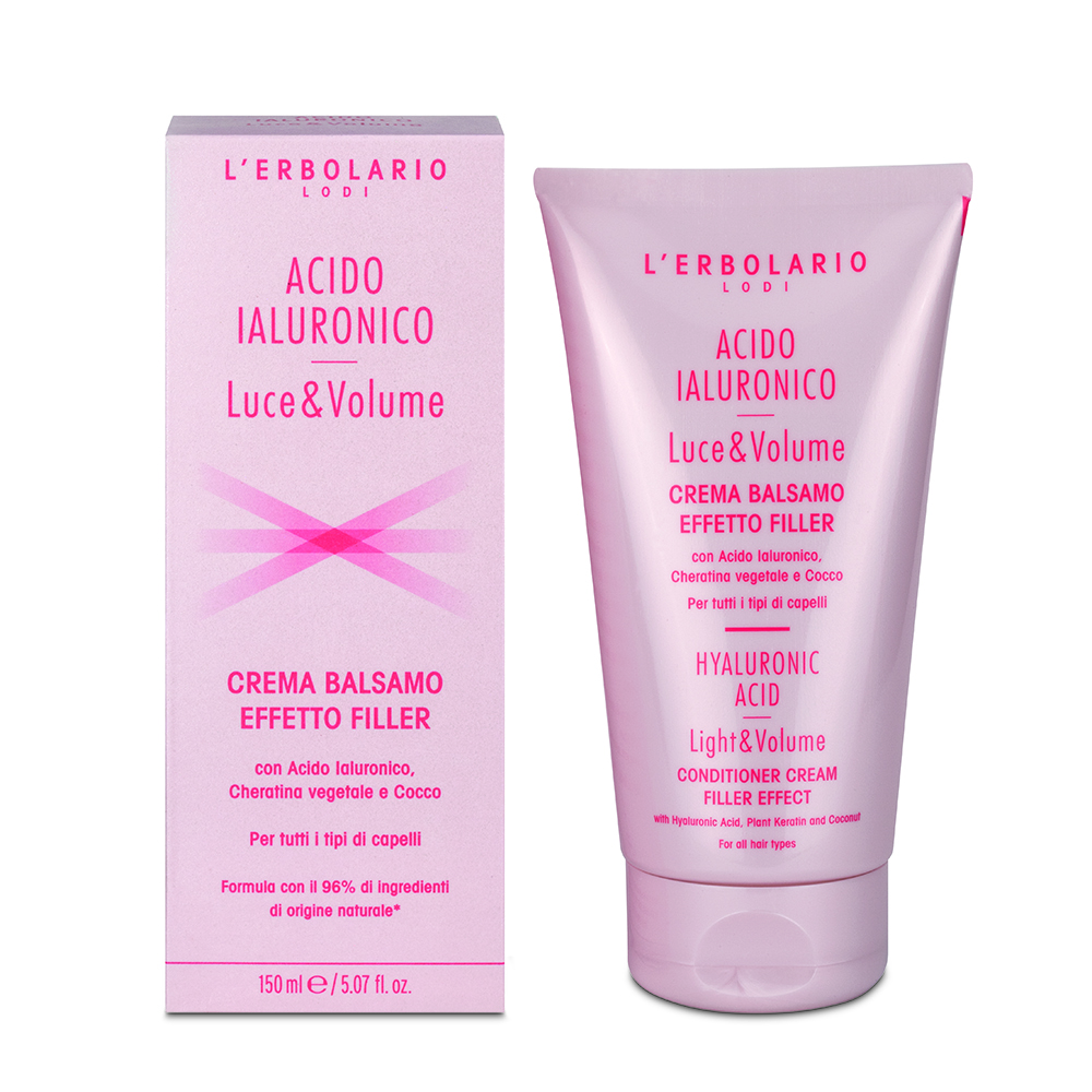 LERBOLARIO Кондиционер для волос с гиалуроновой кислотой / Hyaluronic Acid Light & Volume Conditioner 150 мл, фото 2