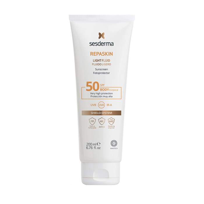 SESDERMA Крем-гель солнцезащитный / Repaskin Light Fluid SPF 50 200 мл, фото 1