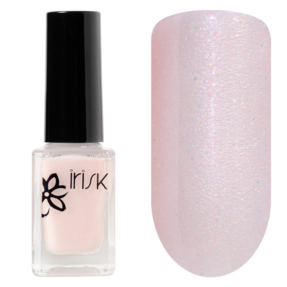 IRISK PROFESSIONAL Укрепитель ногтей с протеином жемчуга, 008 розовый с шиммером / IRISK 8 мл, фото 2