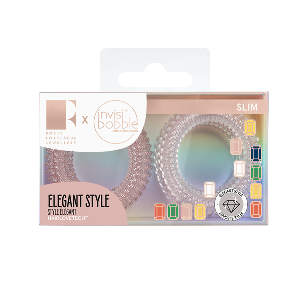 INVISIBOBBLE Резинка-браслет для волос / invisibobble SLIM Pink Glasses, фото 1