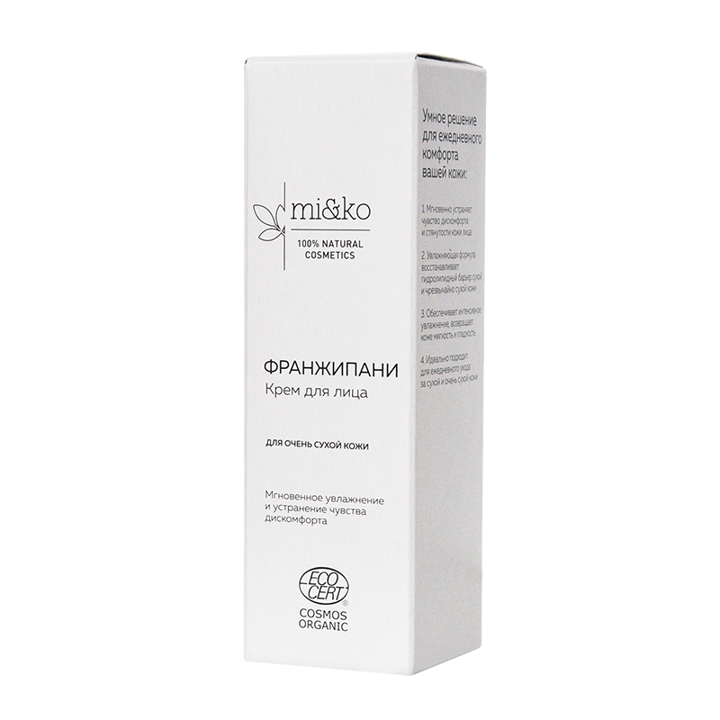 MI&KO Крем для лица дневной, для очень сухой кожи, франжипани 30 мл, фото 2