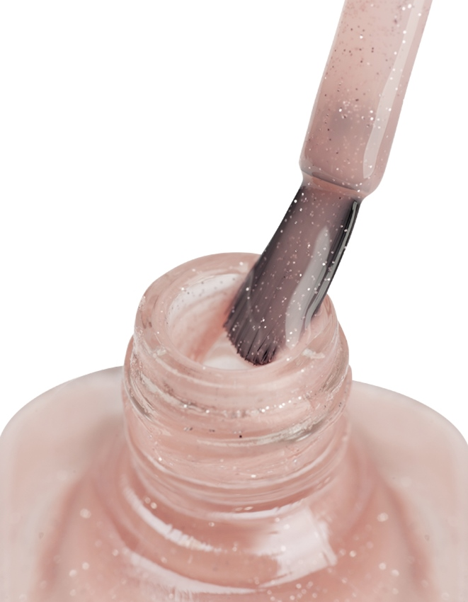 IQ BEAUTY 064 лак для ногтей укрепляющий с биокерамикой / Nail polish PROLAC + bioceramics 12.5 мл, фото 2