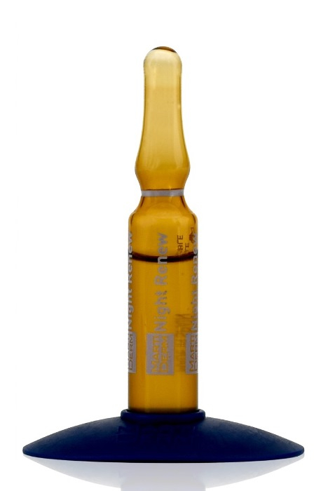 MARTIDERM Ампулы для лица Ночное восстановление / Платинум 10 х 2 мл, фото 2