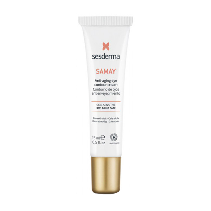 SESDERMA Крем-контур антивозрастной для зоны вокруг глаз / SAMAY Anti-aging eye contour cream 15 мл, фото 1