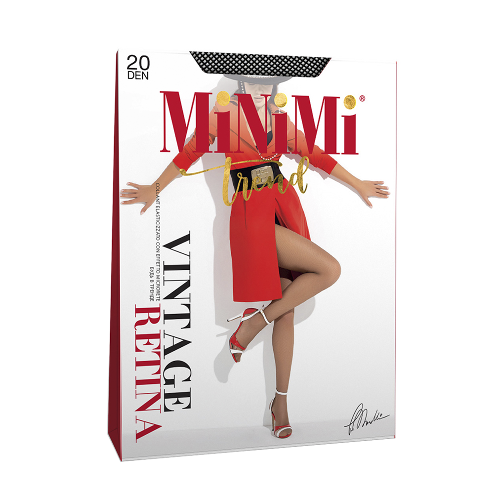 MINIMI Колготки Nero 4 (L/XL) / Mini RETINA, фото 1