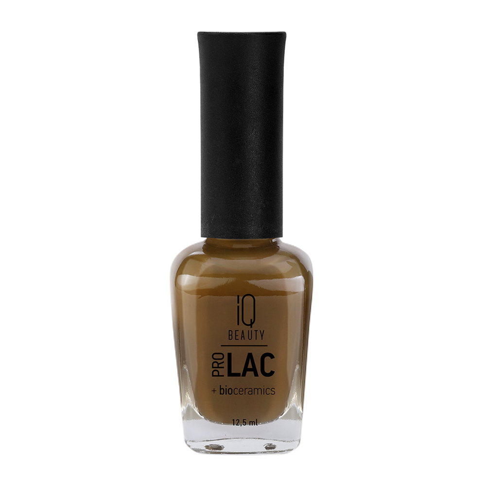 IQ BEAUTY 033 лак для ногтей укрепляющий с биокерамикой / Nail polish PROLAC + bioceramics 12.5 мл, фото 1