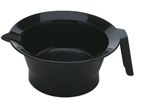 SIBEL Чаша S (10) для краски с ручкой черная (15210-02), фото 1