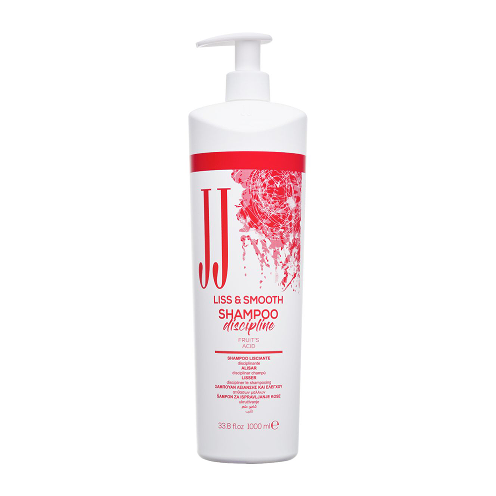JJ Шампунь для разглаживания волос / JJ HAIR LISS & SMOOTH SHAMPOO 1000 мл, фото 1