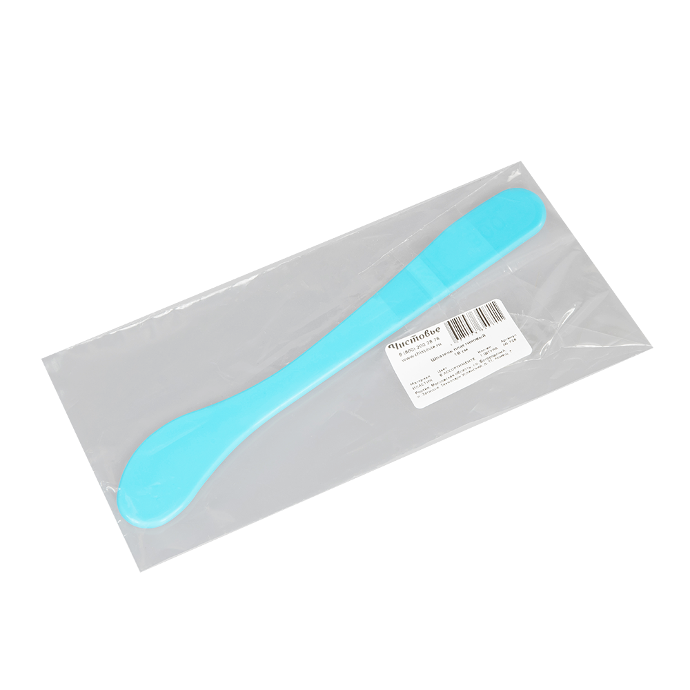 ЧИСТОВЬЕ Шпатель пластиковый цветной L-18 см, фото 2