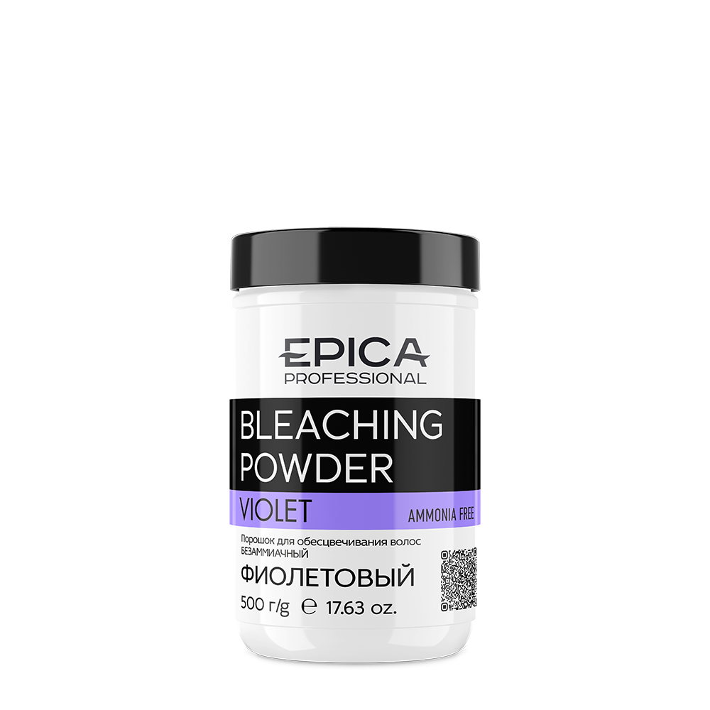EPICA PROFESSIONAL Порошок для обесцвечивания new, фиолетовый / Bleaching Powder Violet 500 гр, фото 1