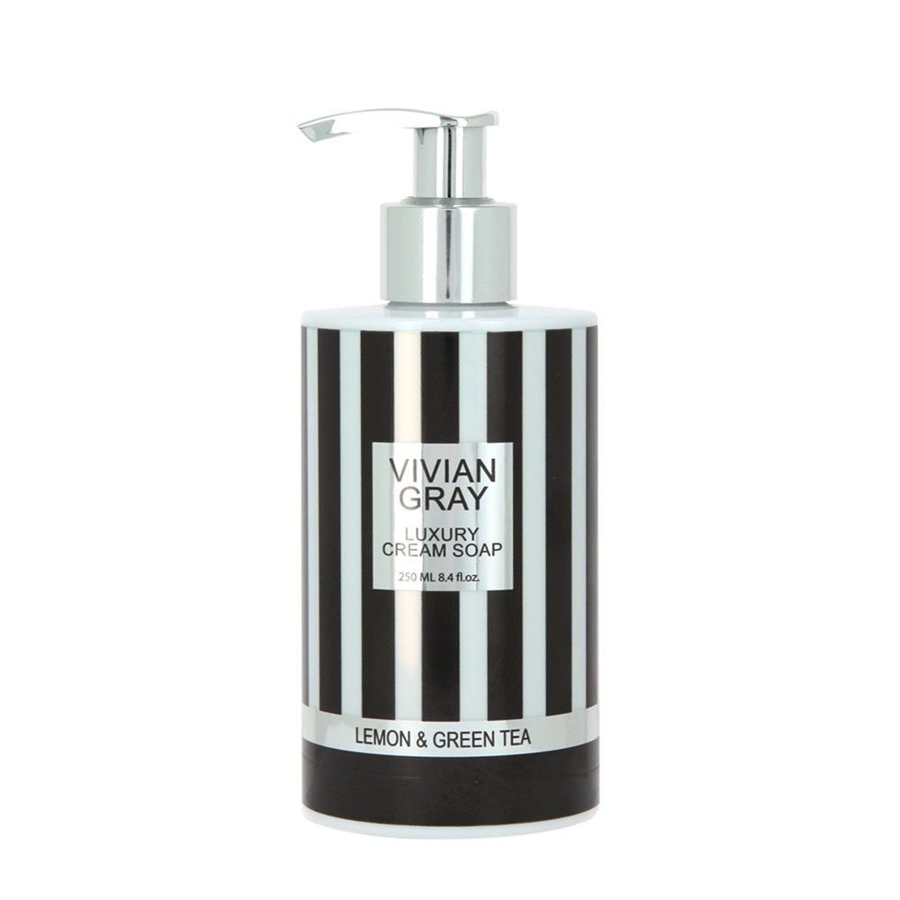 VIVIAN GRAY Крем-мыло, лимон и зеленый чай / Cream Soap Lemon&Green Tea 250 мл, фото 1