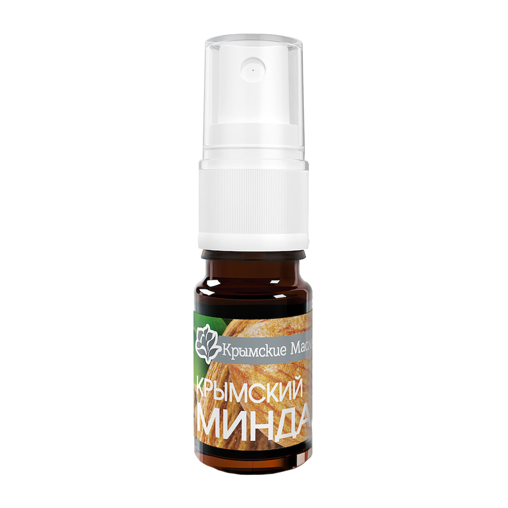 КРЫМСКИЕ МАСЛА Масло ароматическое Крымский миндаль, спрей / Крымские масла 10 мл, фото 1