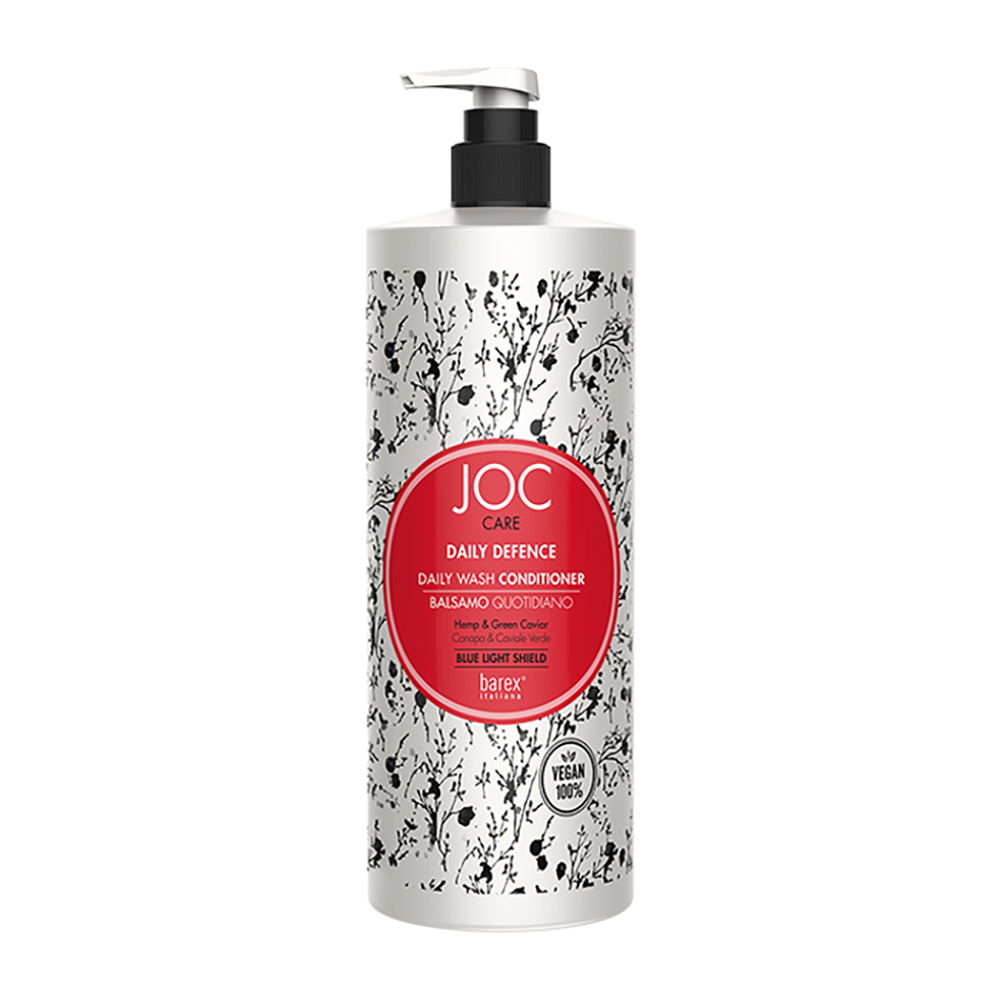 BAREX Кондиционер для ежедневного применения с коноплей и зеленой икрой / JOC CARE DAILY DEFENCE 1000 мл, фото 1