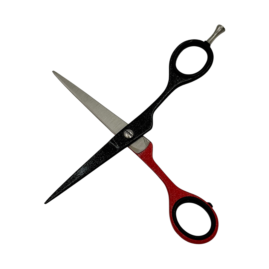 IWOU PROFESSIONAL Ножницы парикмахерские прямые 5,5 красно-черные /The CREATOR enterprises, фото 3