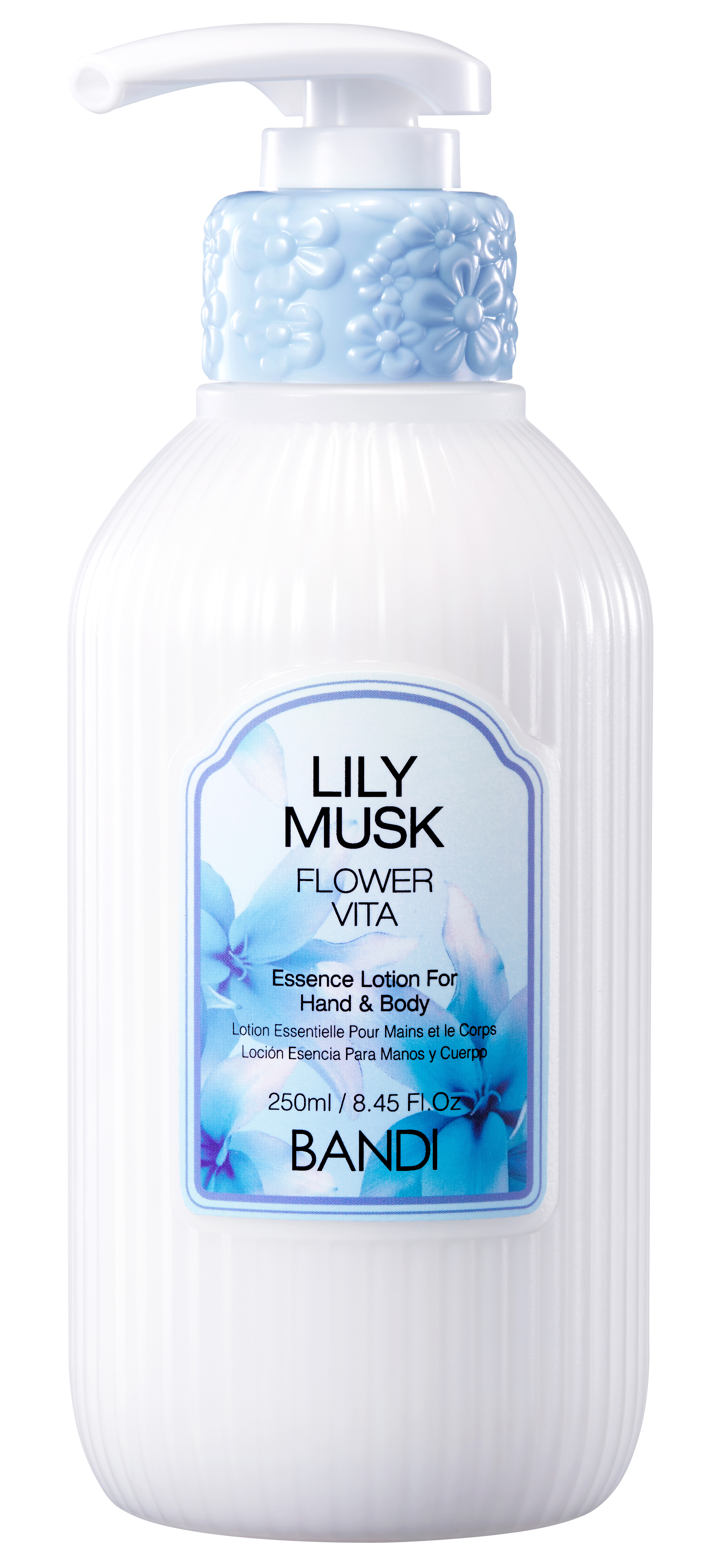 BANDI Лосьон для рук Мускатная лилия / FLOWER VITA ESSENCE LOTION LILY MUSK 250 мл, фото 1