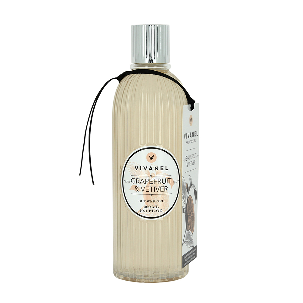 VIVANEL Гель для душа, грейпфрут и ветивер / Shower Gel Grapefruit&Vetiver 300 мл, фото 1