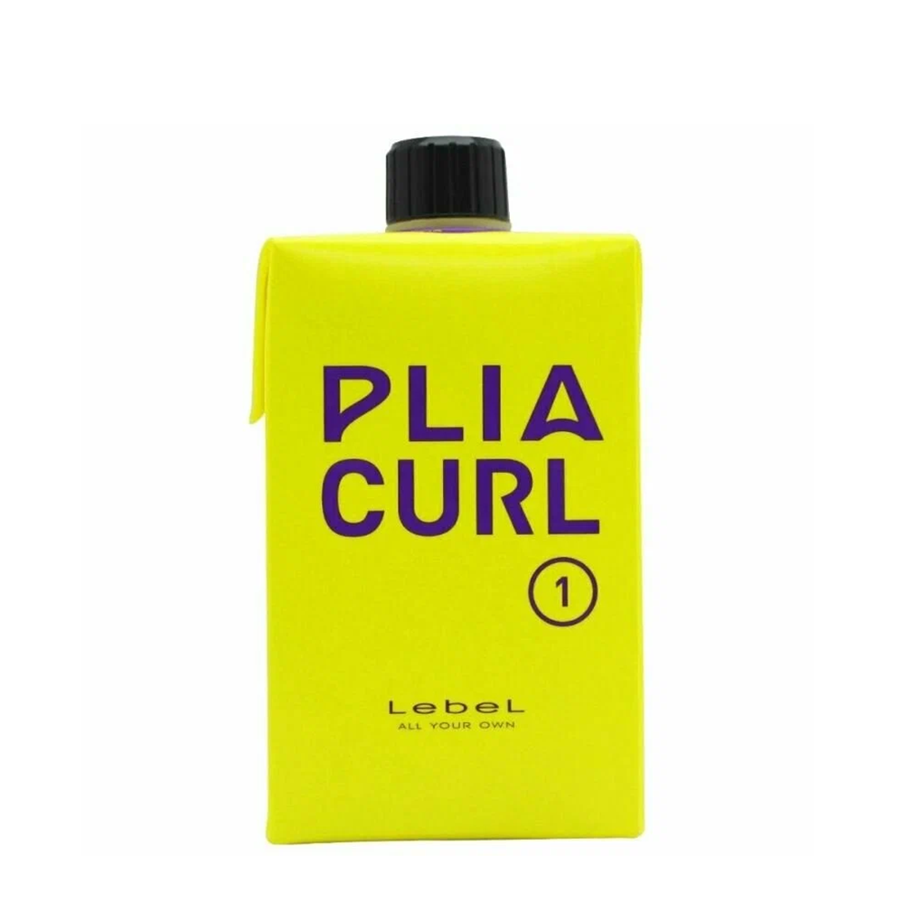 LEBEL Лосьон для химической завивки волос средней жесткости шаг 1 / PLIA CURL 1 400 мл / проф, фото 1