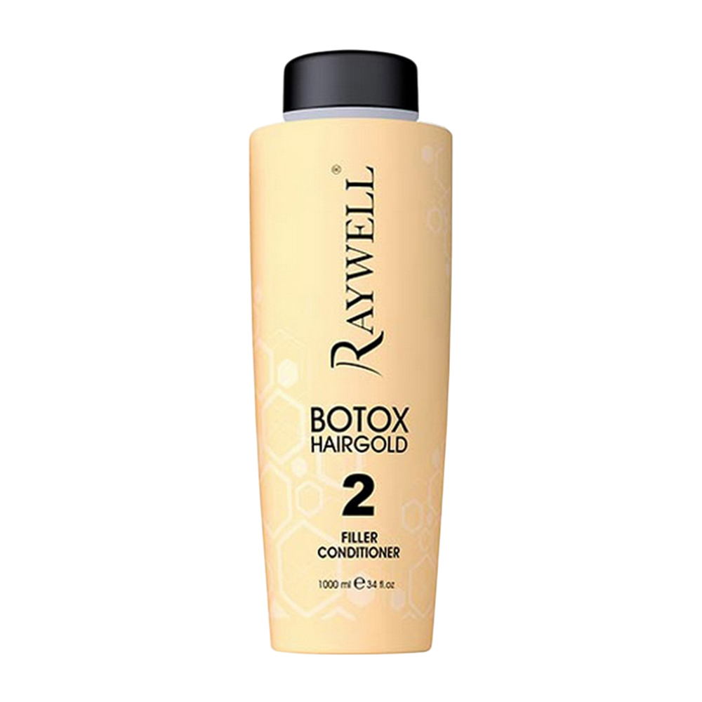 RAYWELL Кондиционер-филлер для мгновенного восстановления волос / BOTOX HAIRGOLD FILLER 1000 мл, фото 1