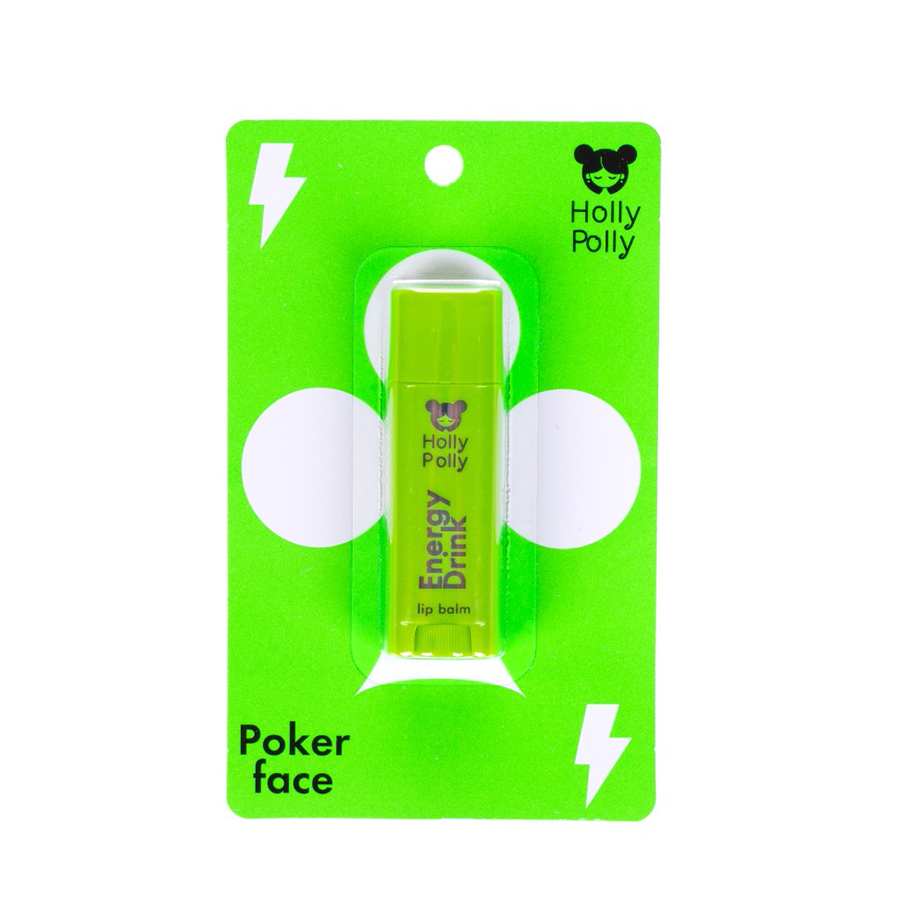HOLLY POLLY Бальзам для губ, Энергетик / Poker Face Energy Drink 4,9 гр, фото 2