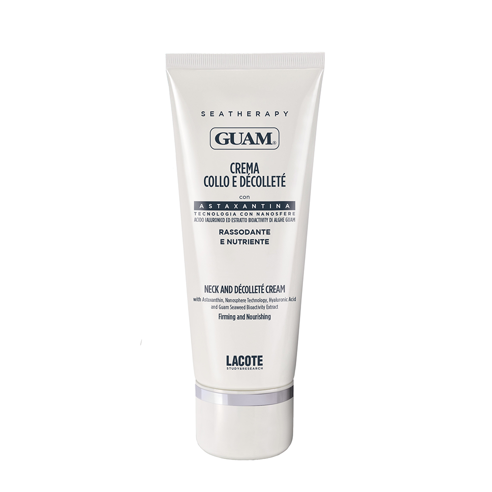 GUAM Крем для области шеи и декольте с астаксантином / SEATHERAPY 75 мл, фото 1