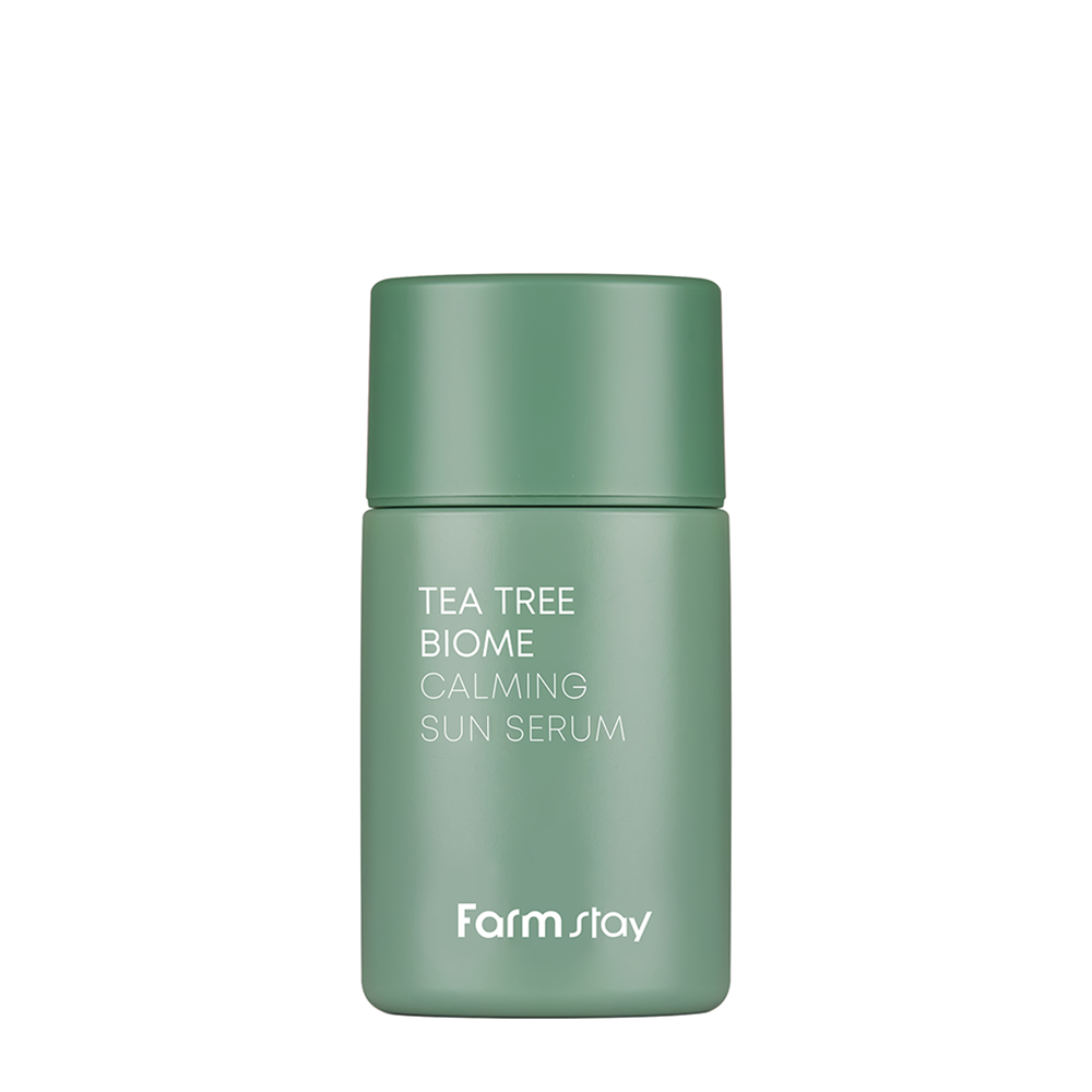 FARMSTAY Сыворотка солнцезащитная успокаивающая для лица с чайным деревом / Tea Tree Biome Calming Sun Serum 50 мл, фото 1