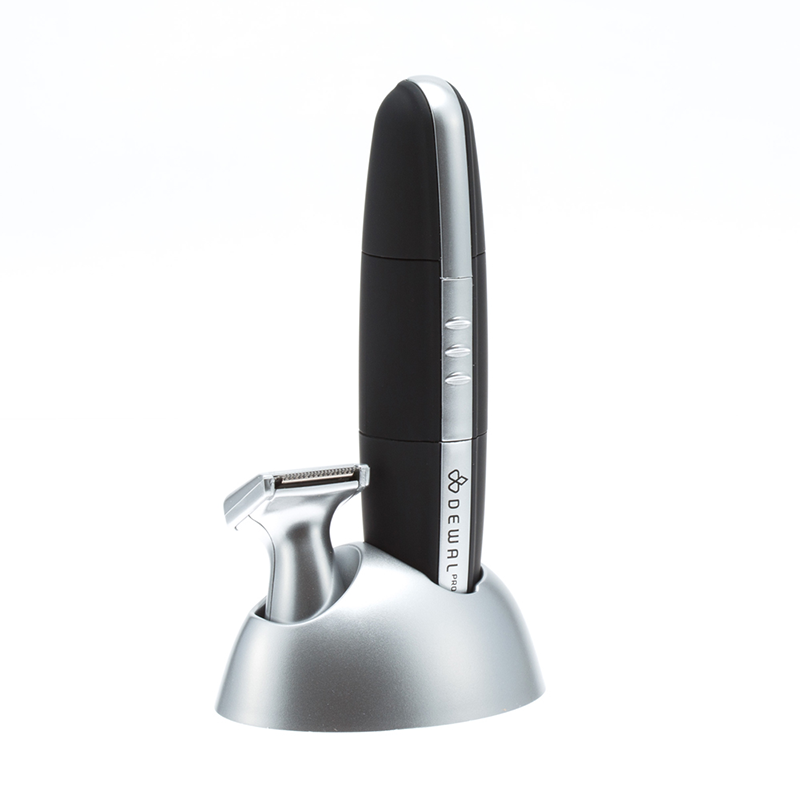 DEWAL PROFESSIONAL Машинка для стрижки в носу и ушах, 2 ножевых блока (черная), фото 3