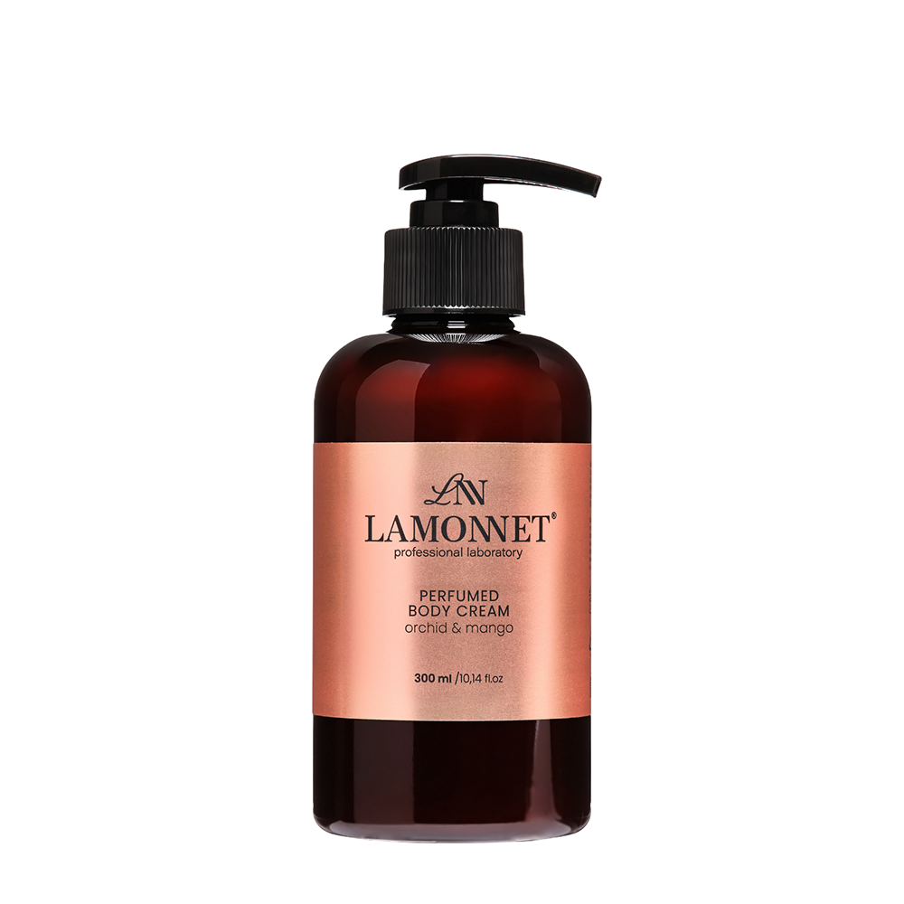 LAMONNET Крем парфюмированный для тела, орхидея и манго / LAMONNET 300 мл, фото 1