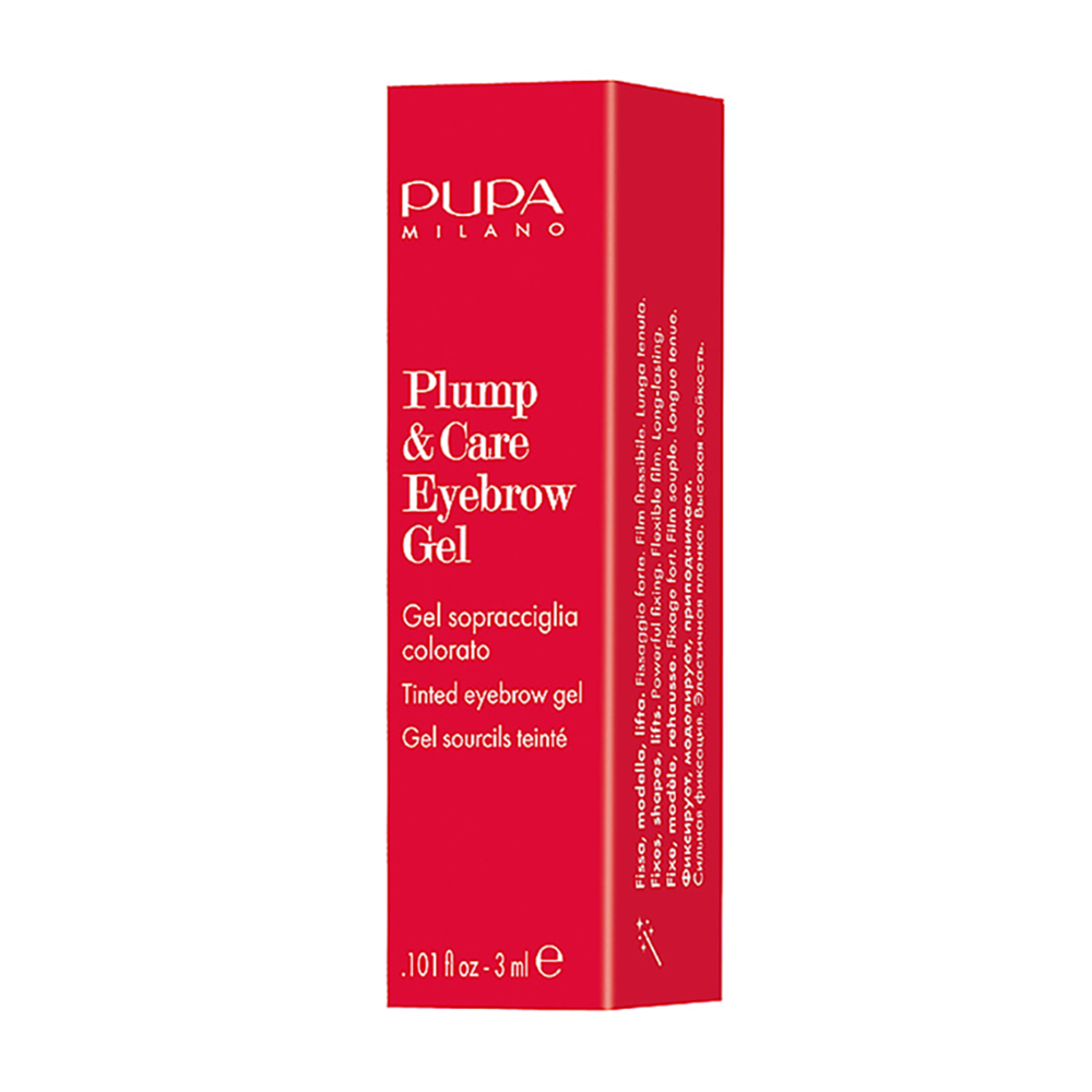 PUPA Гель для бровей, тон 001 светлый / PLUMP & CARE EYEBROW GEL 3 мл, фото 2