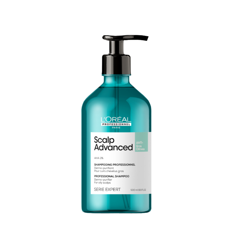 L'OREAL PROFESSIONNEL Шампунь очищающий для волос склонных к жирности / SCALP ADVANCED 500 мл, фото 1