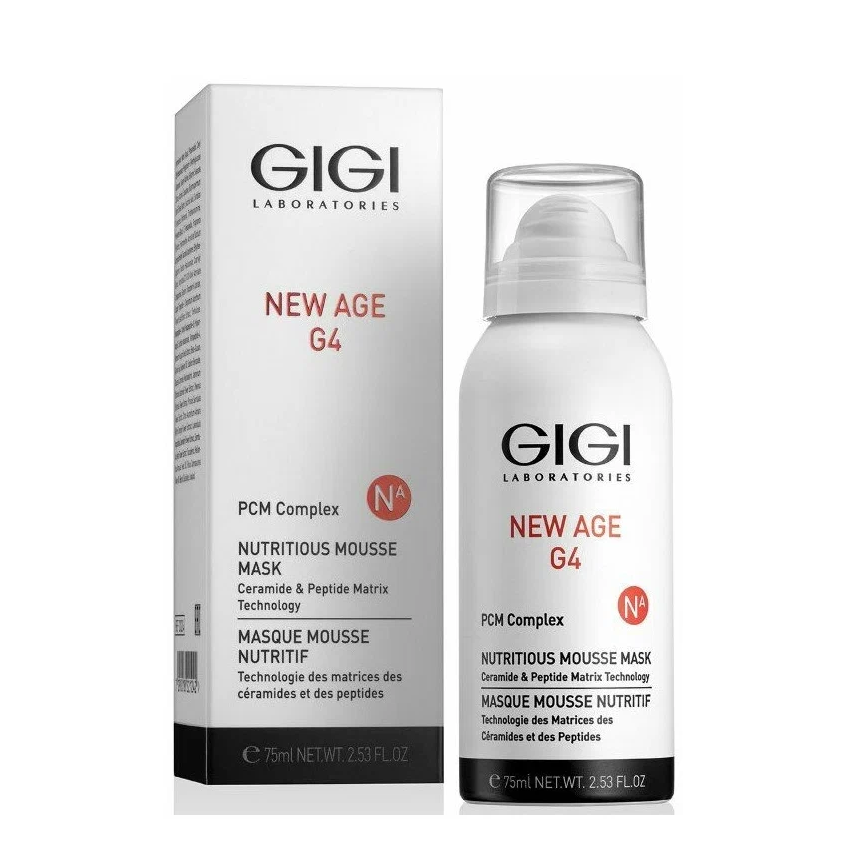 GIGI Маска-мусс экспресс увлажнение / Mousse Mask New Age G4 75 мл, фото 2