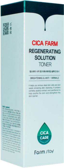 FARMSTAY Тонер восстанавливающий для лица с центеллой азиатской / CICA FARM 200 мл, фото 4