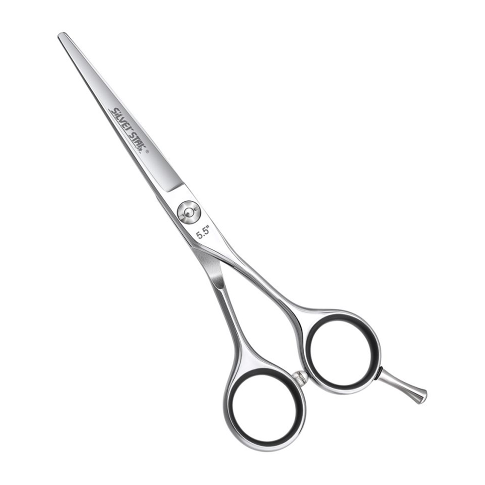 SILVER STAR Ножницы парикмахерские классические, съемный упор 5,5