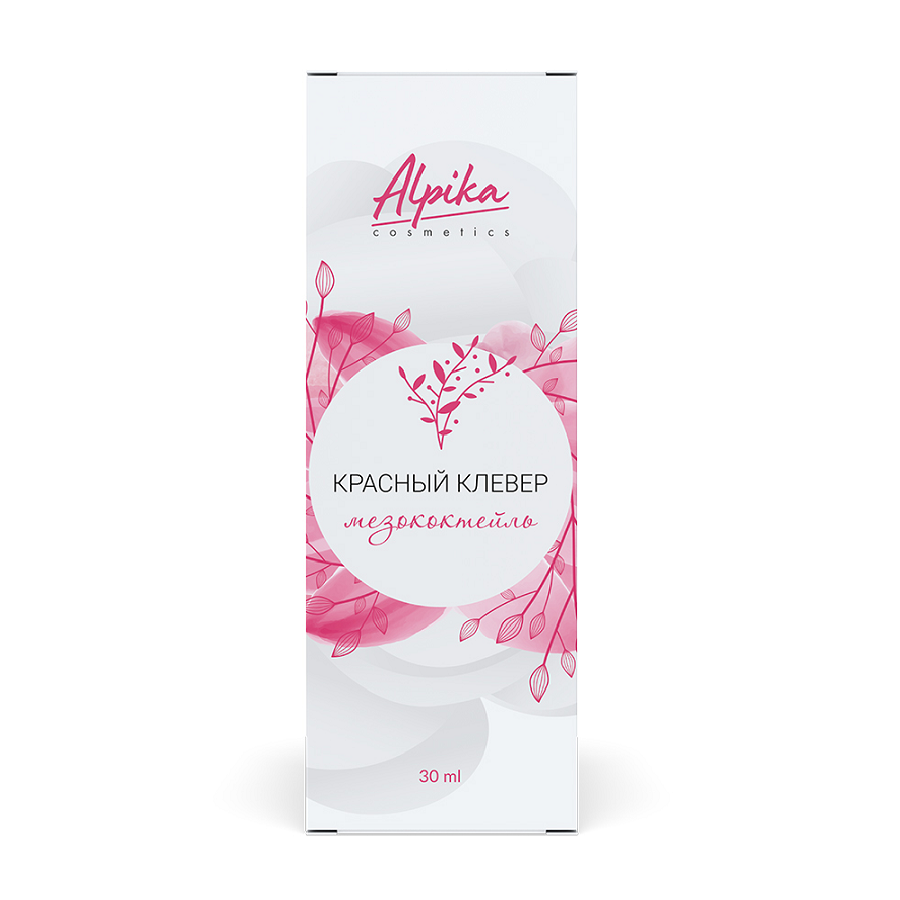 АЛЬПИКА Мезококтейль для лица Красный клевер 30 мл, фото 4