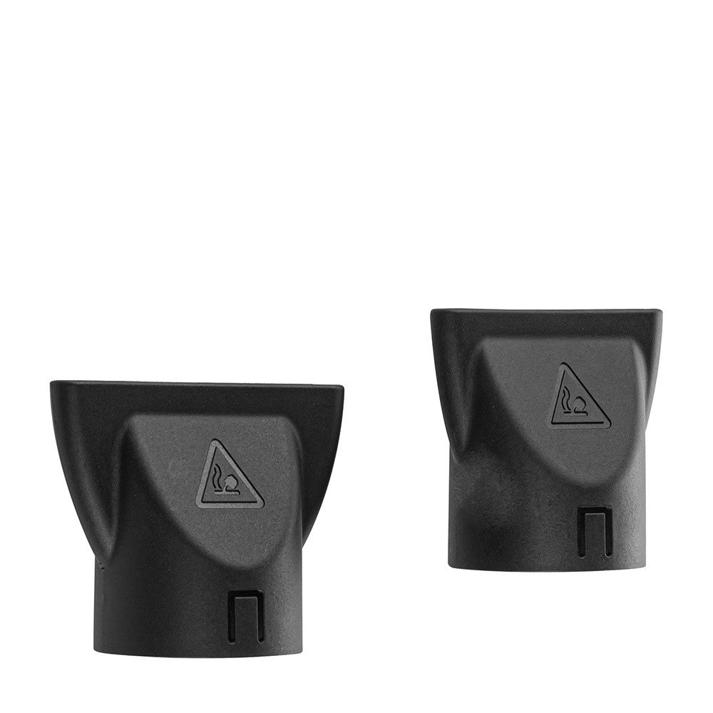 MELON PRO Фен профессиональный для волос VIXEN3 Компакт, черный, 2 насадки-концентратора + диффузор 2200W, фото 4