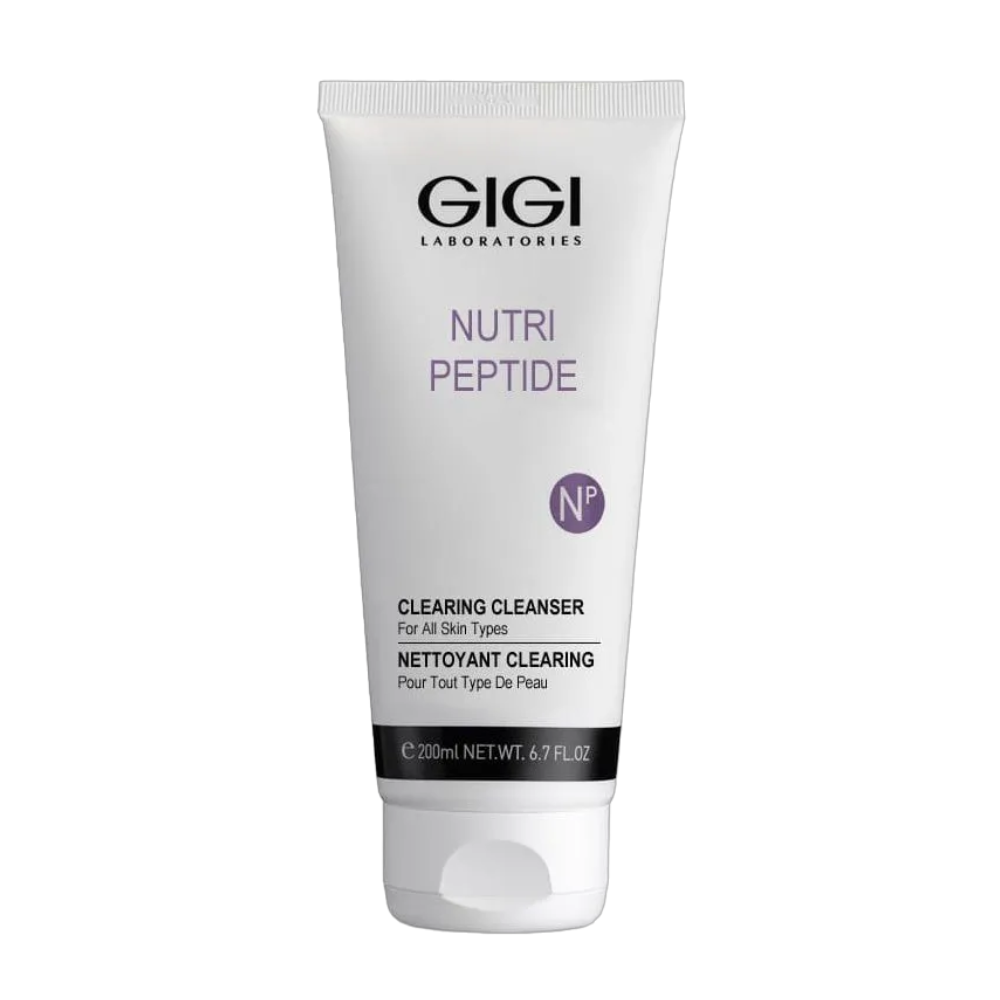 GIGI Гель пептидный очищающий / Clearing Cleanser NUTRI-PEPTIDE 200 мл, фото 1