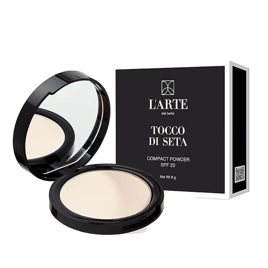 LARTE DEL BELLO Пудра компактная, тон 09 / TOCCO DI SETA 8 гр, фото 6