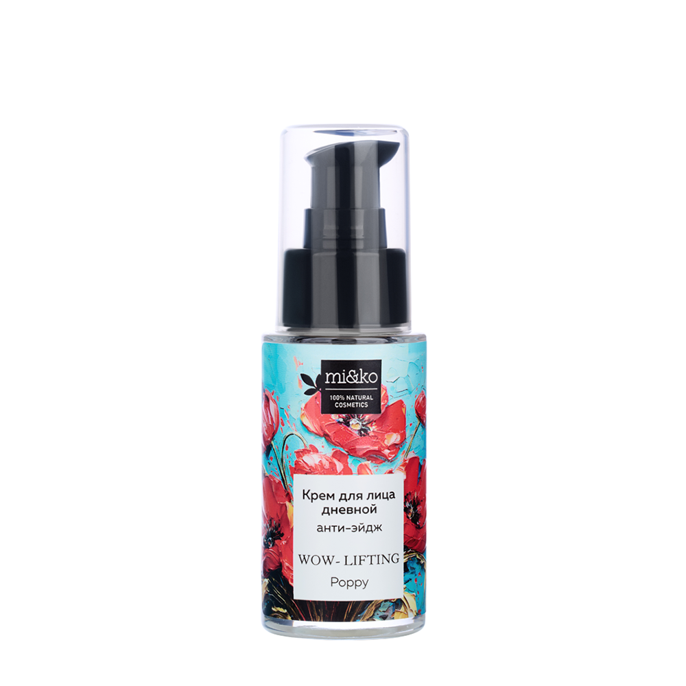 MI&KO Крем дневной анти-эйдж для лица / WOW- lifting Poppy 30 мл, фото 1