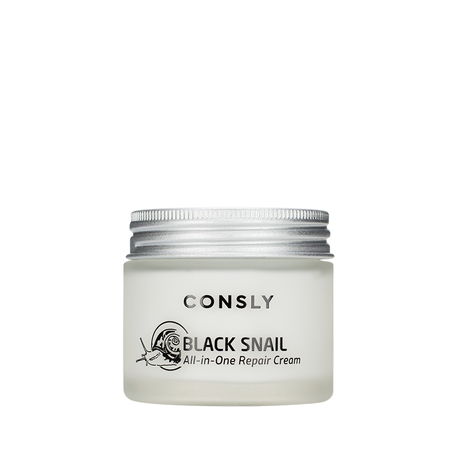 CONSLY Крем многофункциональный восстанавливающий для лица с муцином черной улитки 70 мл, фото 1