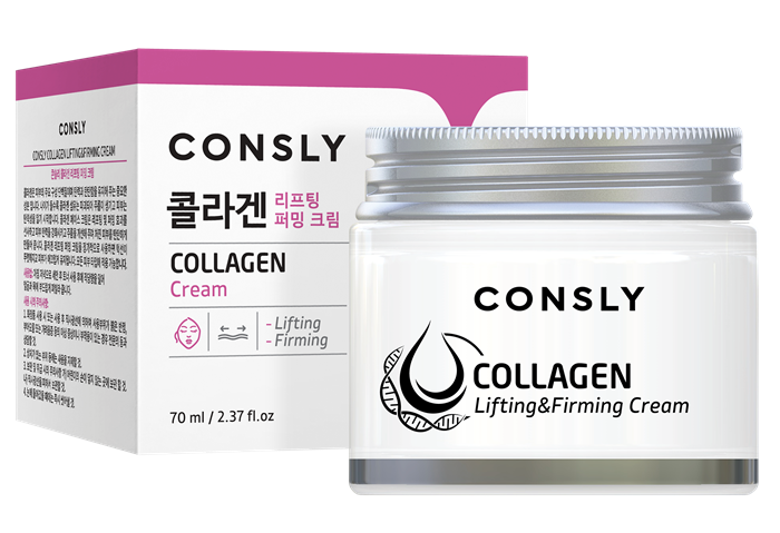 CONSLY Крем-лифтинг для лица с коллагеном 70 мл, фото 2
