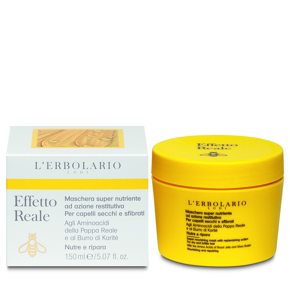LERBOLARIO Маска питательная восстанавливающая / Effetto Reale Super Nourishing Mask With Replenishing Action 150 мл, фото 2