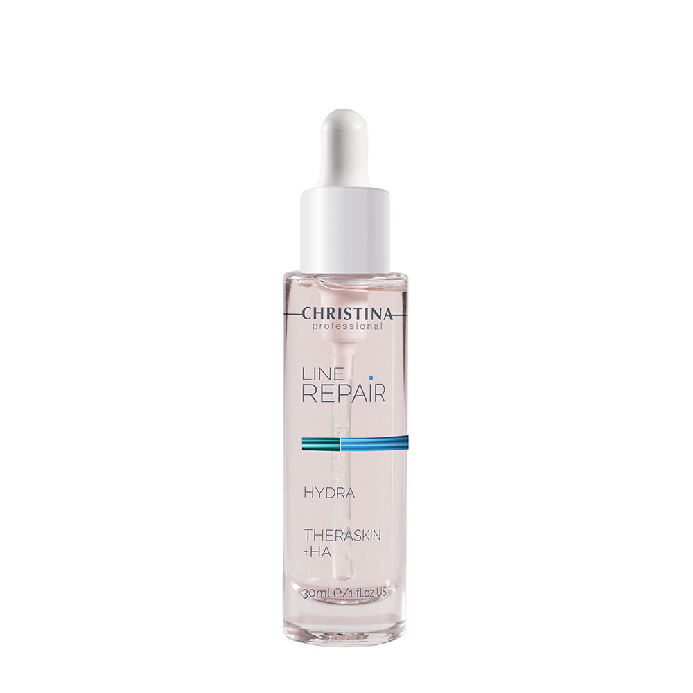 CHRISTINA Капли регенерирующие увлажняющие с гиалуроновой кислотой Тераскин / Line Repair Hydra Theraskin+Ha 30 мл, фото 1