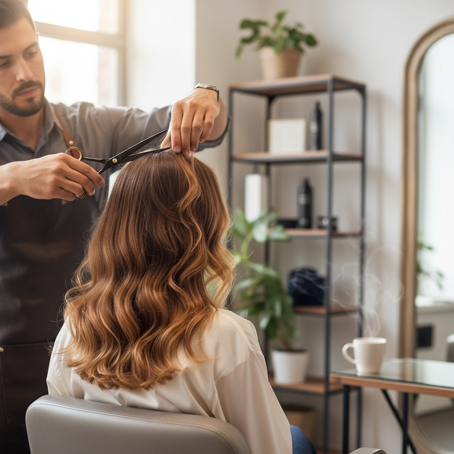 IWOU PROFESSIONAL Ножницы парикмахерские прямые 6,0 черные с золотыми ручками, фото 4