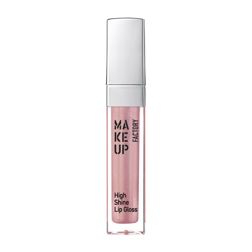 MAKE UP FACTORY Блеск с эффектом влажных губ, 45 радужная роза / High Shine Lip Gloss 6,5 мл, фото 1